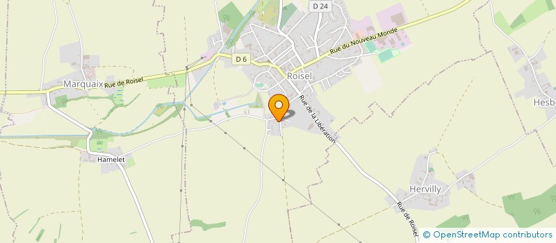 localisation de l'entreprise SARL ROYER à ROISEL