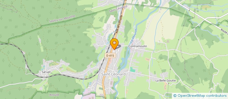 localisation de l'entreprise SARL ROYER FRERES à SAINT-LEONARD