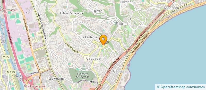 localisation de l'entreprise SARL RP RENOVATION à NICE