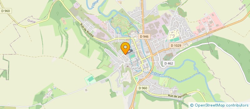 localisation de l'entreprise SARL RPDS MENUISERIES  GUISE