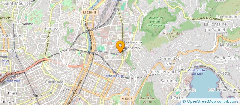 localisation de l'entreprise SARL RPN BAT à NICE