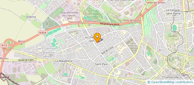 localisation de l'entreprise SARL RS CAEN à CAEN