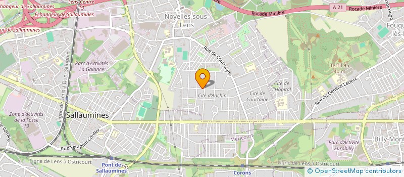 localisation de l'entreprise SARL RSF  NOYELLES-SOUS-LENS