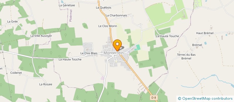 localisation de l'entreprise SARL RSH  PLOERMEL