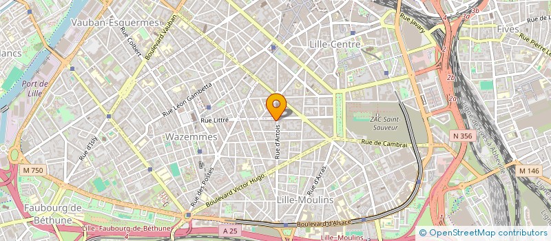 localisation de l'entreprise SARL RSK COMIDAS à LILLE