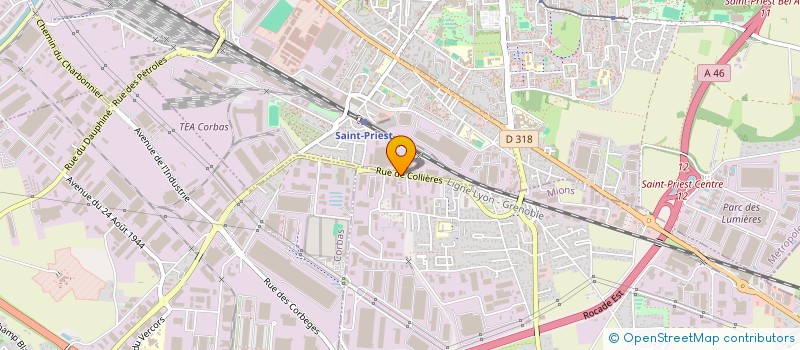 localisation de l'entreprise SARL RT  MIONS