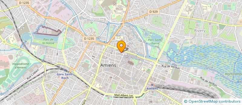 localisation de l'entreprise SARL RTB à AMIENS