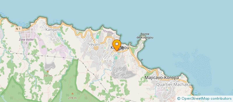 localisation de l'entreprise SARL RTC MAYOTTE à KOUNGOU