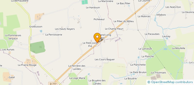 localisation de l'entreprise SARL RUAN BIO  JANZE