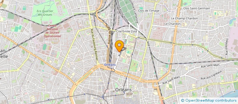 localisation de l'entreprise SARL RUAULT à ORLEANS