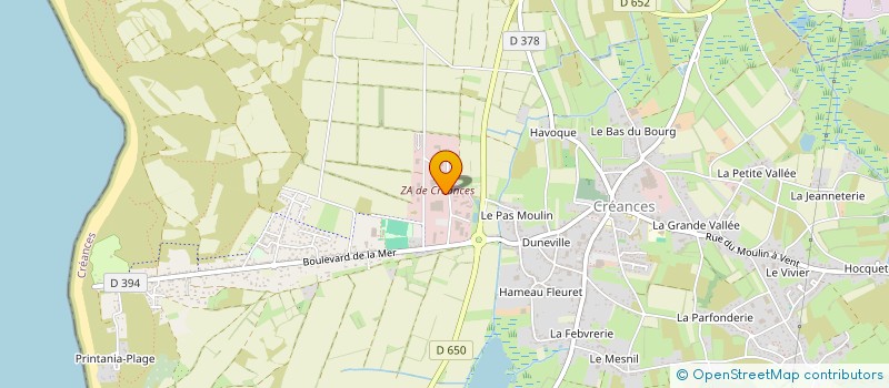 localisation de l'entreprise SARL RUAULTS MECANIQUE AGRICOLE  CREANCES