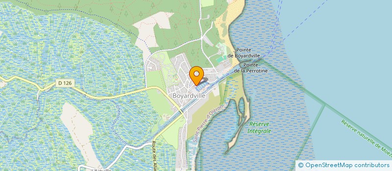 localisation de l'entreprise SARL RUBEN  SAINT-GEORGES-D'OLERON