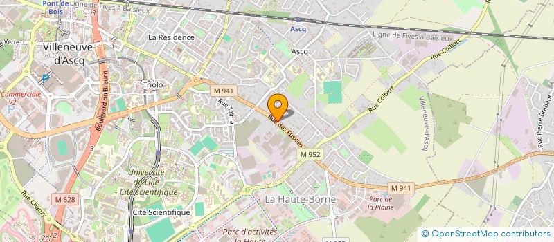 localisation de l'entreprise SARL RUCKEBUSCH à VILLENEUVE-D'ASCQ