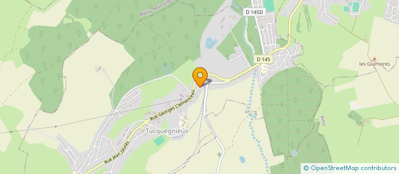 localisation de l'entreprise SARL RUE FOCH  TUCQUEGNIEUX