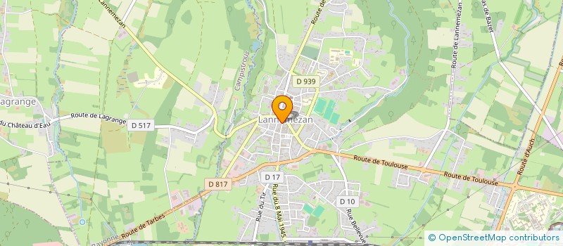 localisation de l'entreprise SARL RUIZ  LANNEMEZAN