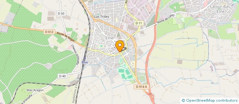 localisation de l'entreprise SARL RUIZ  ELNE