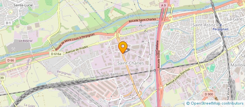 localisation de l'entreprise SARL RUIZ ET FILS à PERPIGNAN