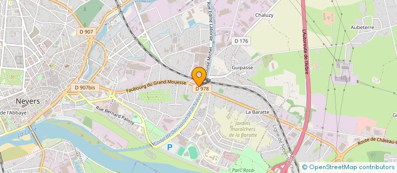 localisation de l'entreprise SARL RUSCHETTI à NEVERS