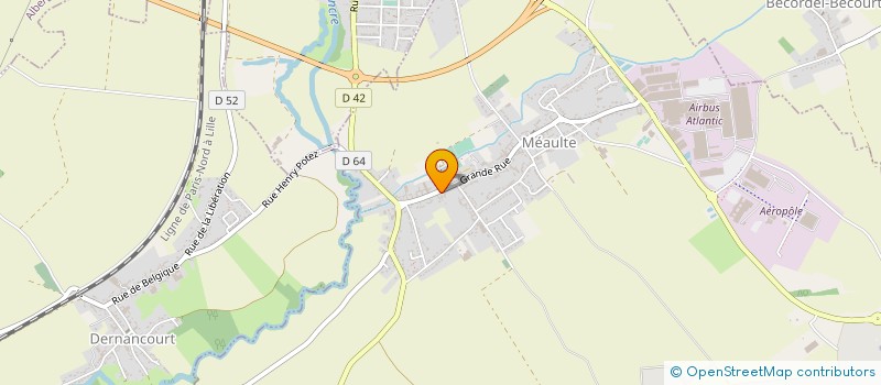 localisation de l'entreprise SARL RUYSSEN  COURCELETTE