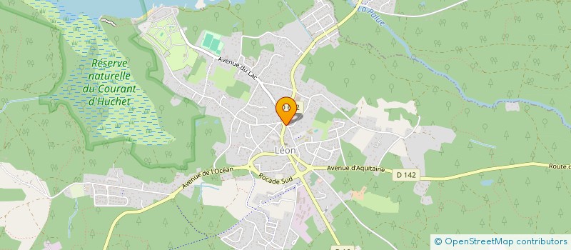 localisation de l'entreprise SARL RVM PISCINES  LEON