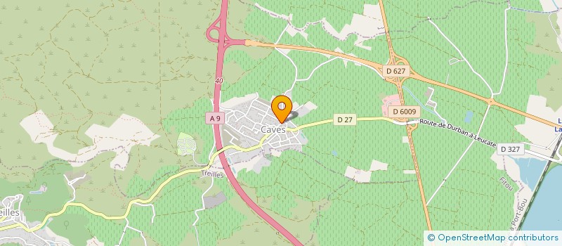 localisation de l'entreprise SARL RVS  CAVES