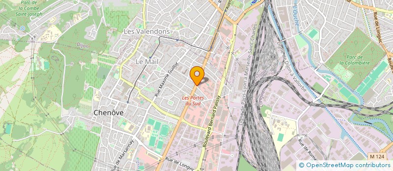 localisation de l'entreprise SARL RYAN à CHENOVE