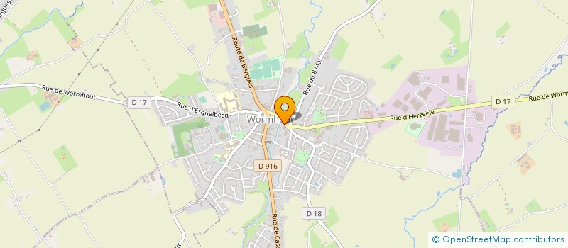localisation de l'entreprise SARL RYCKELYNCK ALBERT à WORMHOUT