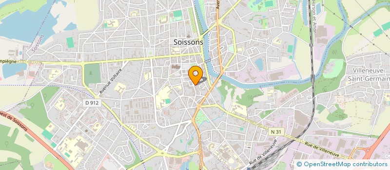 localisation de l'entreprise SARL RYNECZKO à SOISSONS