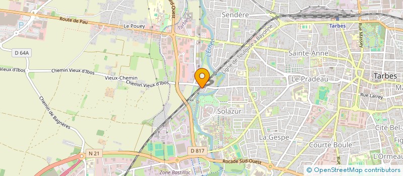 localisation de l'entreprise SARL S A 2 S à TARBES