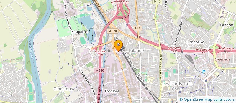 localisation de l'entreprise SARL S.B.V.M.  TOULOUSE