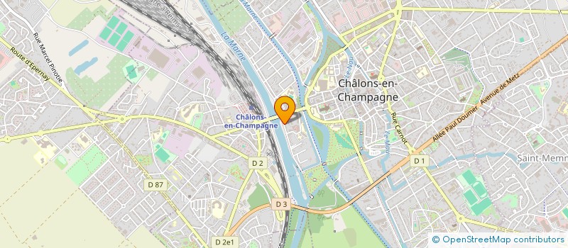 localisation de l'entreprise SARL S C A B  CHALONS-EN-CHAMPAGNE