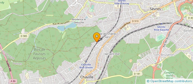 localisation de l'entreprise SARL S CELIA à CHAVILLE