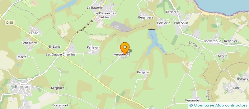 localisation de l'entreprise SARL S CHANCLU  BANGOR