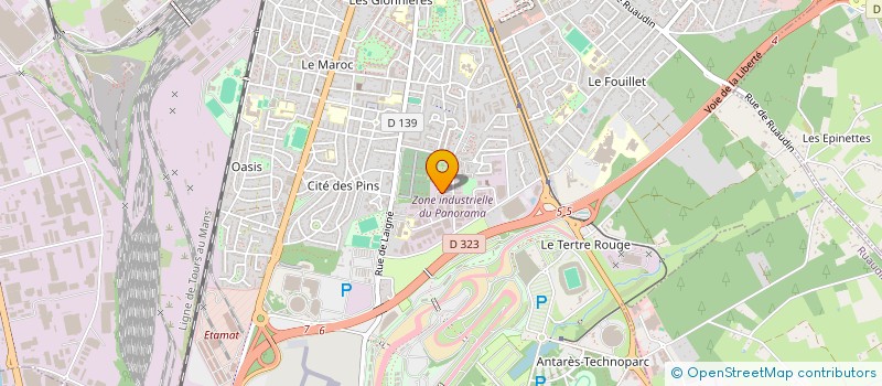 localisation de l'entreprise SARL S.D.A - DEPANNAGE 3J à LE MANS