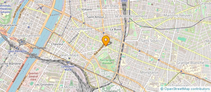 localisation de l'entreprise SARL S.E.C.  LYON