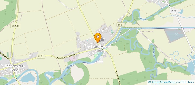 localisation de l'entreprise SARL S.E.C.R.A. à MARCILLY-SUR-SEINE