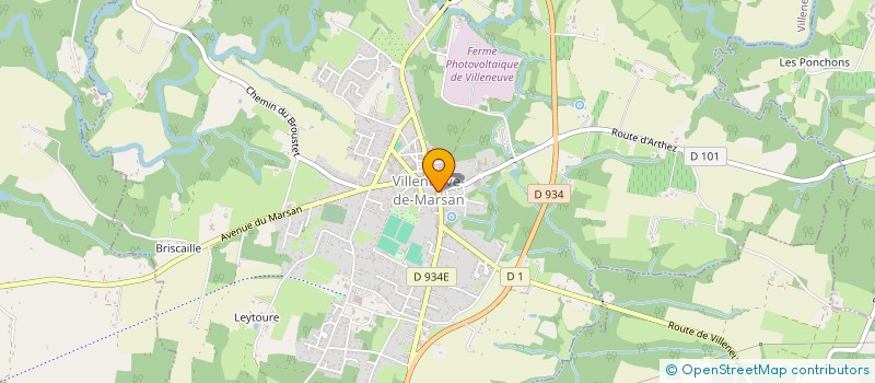 localisation de l'entreprise SARL S E DES TAXIS DELPU  VILLENEUVE-DE-MARSAN