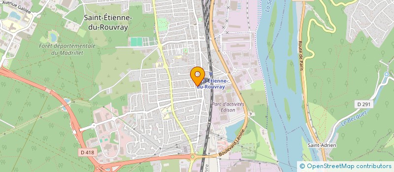 localisation de l'entreprise SARL S.E.G.B.B.  SAINT-ETIENNE-DU-ROUVRAY