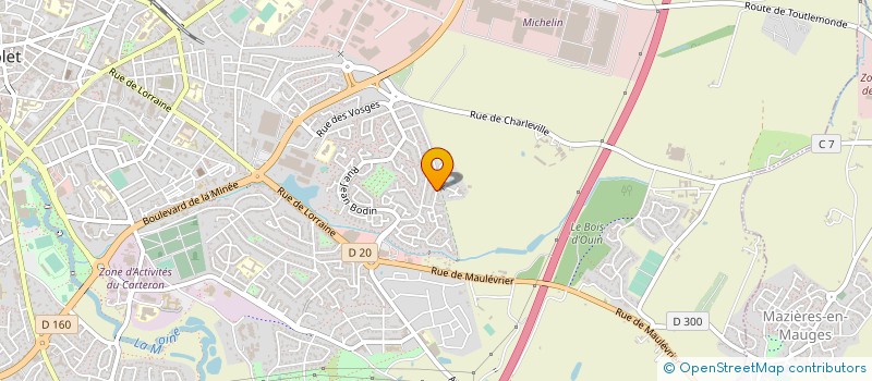 localisation de l'entreprise SARL S.E.M. à CHOLET