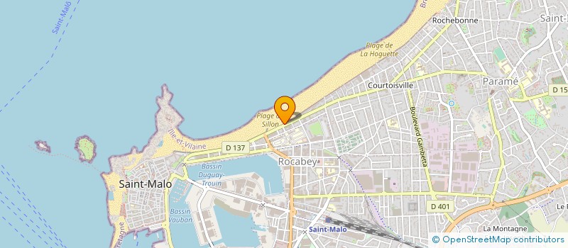 localisation de l'entreprise SARL S F L  SAINT-MALO