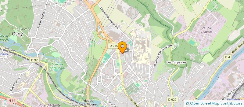 localisation de l'entreprise SARL S.G.I. à PONTOISE