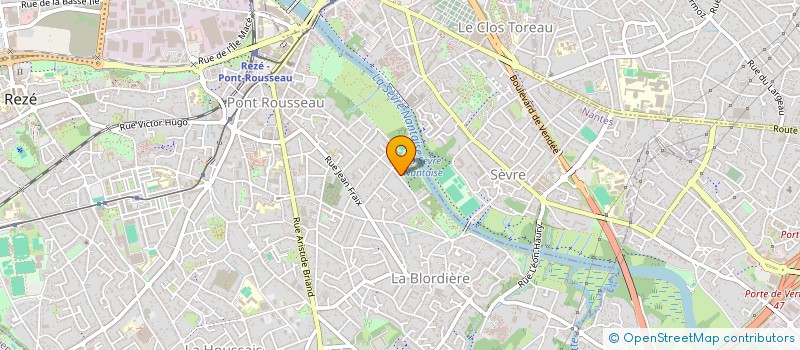 localisation de l'entreprise SARL S G S O  REZE