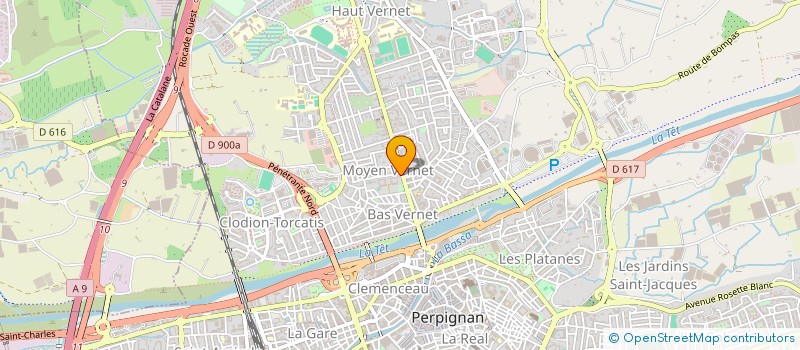 localisation de l'entreprise SARL S.H.M. TAMARAT à PERPIGNAN