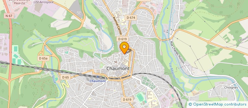 localisation de l'entreprise SARL S.I.G.A à CHAUMONT
