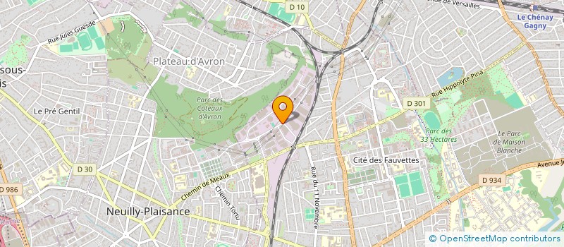 localisation de l'entreprise SARL S.L.A.T. à NEUILLY-SUR-MARNE