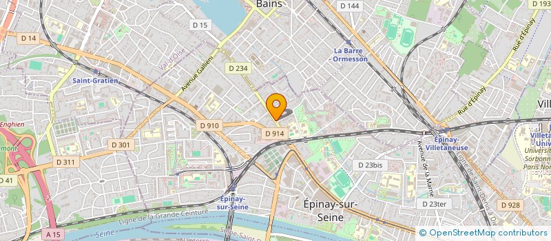 localisation de l'entreprise SARL S.M. à EPINAY-SUR-SEINE