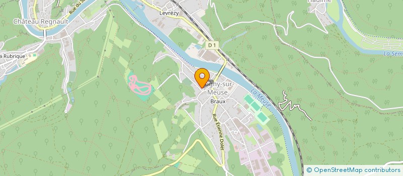 localisation de l'entreprise SARL  S.M.8  BOGNY-SUR-MEUSE