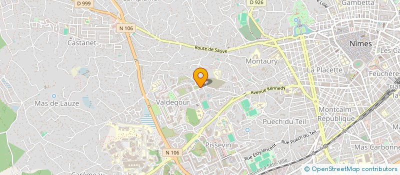 localisation de l'entreprise SARL S-M FACADES  NIMES