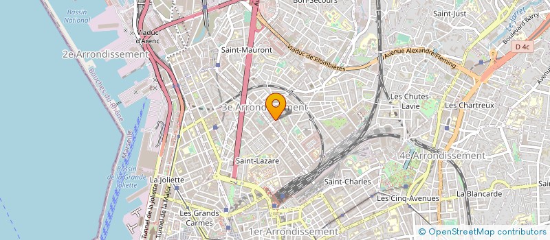 localisation de l'entreprise SARL S.M.T. à MARSEILLE
