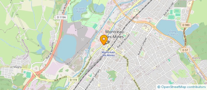 localisation de l'entreprise SARL S.N.B.T. à MONTCEAU-LES-MINES